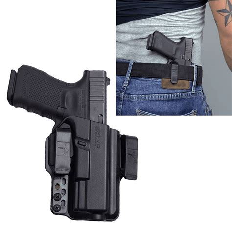 Glock 19 holster with rmr and light