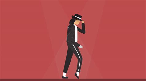 Michael Jackson Moonwalk Animated Gif