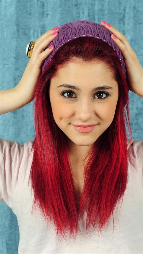 2160x3840 Ariana Grande Red Hairs Sony Xperia X,XZ,Z5 Premium ,HD 4k ...