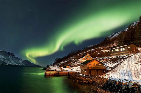 Aurora Borealis Norway Wallpaper