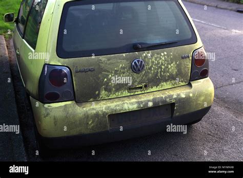 A very dirty car Stock Photo - Alamy