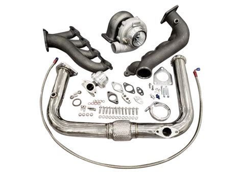 Turbo Kit T70 Single T4 Silverado Sierra Turbocharger Vortec V8 LS 4.8 ...