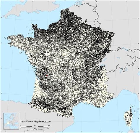 ROAD MAP ANGOULEME : maps of Angoulême 16000