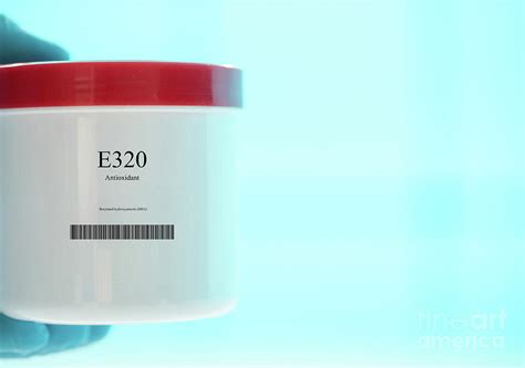 Container Of The Food Additive E320 Photograph by Wladimir Bulgar ...