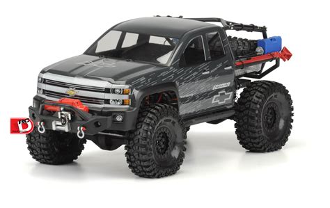 Clear Chevy Silverado Body for the SCX10 Trail Honcho 12.3”