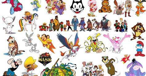 Cartoon Characters Names A-Z - Goimages Point