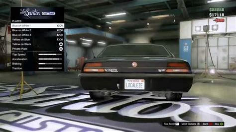 How to get custom plates in GTA Online