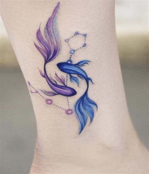 220+ Pisces Tattoos Designs (2020) Horoscope Zodiac Signs & Symbols ...