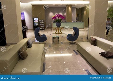 Luxury Modern Hotel Lobby Furniture Editorial Image - Image: 35467930