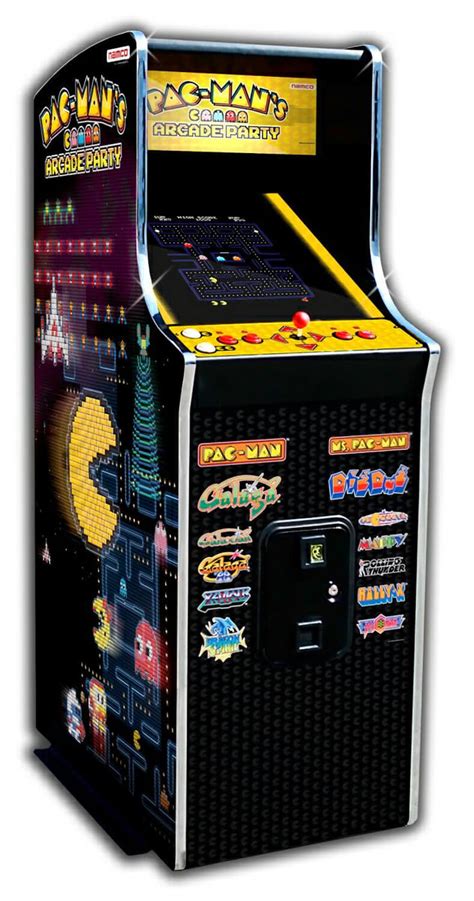 Namco Pac-Man's Arcade Party Upright Arcade Machine | Liberty Games