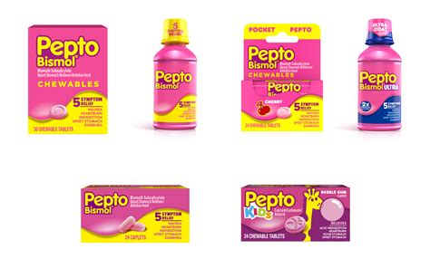 Brand New: New Logo and Packaging for Pepto-Bismol