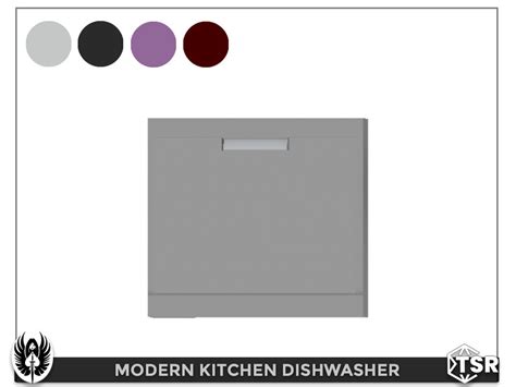 The Sims Resource - Modern Kitchen Dishwasher