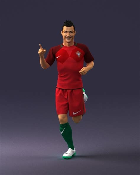 Running Cristiano Ronaldo 0234 3D | CGTrader