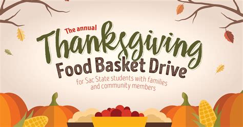 Sacramento State | Thanksgiving Food Baskets Program