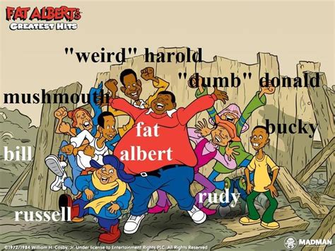 Fat Albert Cartoon Characters Names And Pictures ~ Albert Fat Cosby ...