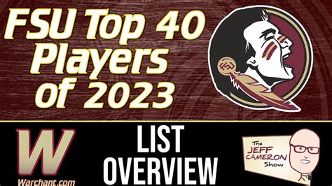 FSU Football 2023 | Florida State Top 40 Players of 2023 List Overview ...