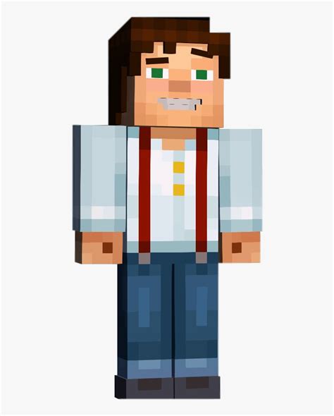 Minecraft Story Mode Characters Jesse , Png Download - Minecraft Story ...