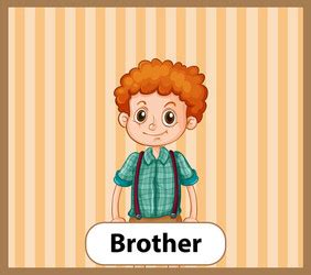 Brother Flashcard Vector Images (17)