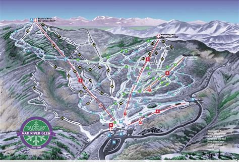 Mad River Glen Trail Map | Liftopia