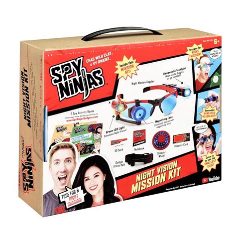 Spy Ninjas Night Vision Mission Kit - Character Toys