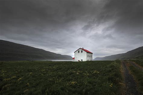 Download Dramatic Icelandic House Royalty Free Stock Photo and Image