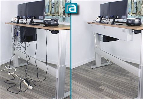 Diy Cable Management Standing Desk | DIY