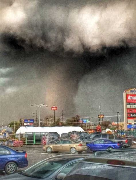 I snapped this photo of a tornado yesterday evening in Oklahoma. It ...