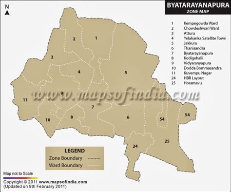 BBMP - 2015 : Bangalore Zones