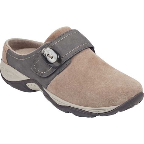 Easy Spirit - Women's Easy Spirit Equip Mule Taupe Suede 8.5 M ...