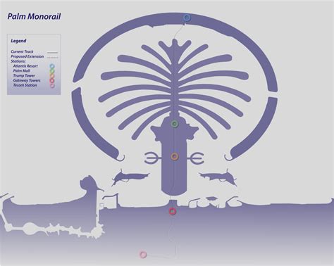 Palm Monorail, Dubai — Map, Lines, Route, Hours, Tickets