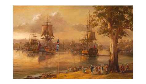 Ian Hansen's Australian history maritime paintings