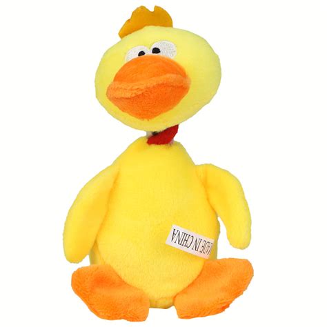 2021 Plush Pet Dog Toys Cute Duck Pet Squeaker Chewing Toys For Dog ...