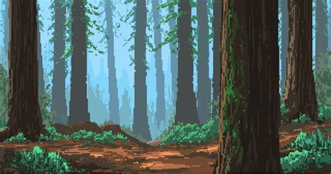 forest background pixel art platformer - Pesquisa Google | Arte de 8 ...