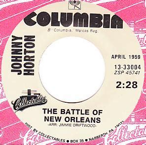 Johnny Horton - The Battle Of New Orleans (Vinyl) | Discogs