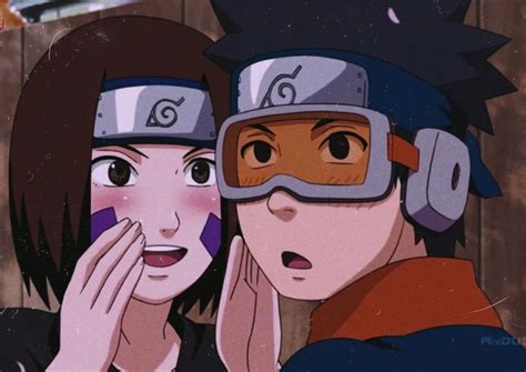 Rin ️Obito | Personajes de naruto, Arte de naruto, Parejas de naruto