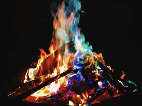 The Mystical Fire Flame Colorant Will Turn Any Fire Into a Burning Rainbow