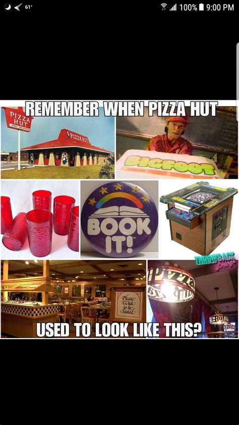 Good old days of PizzaHut.. 80s-90s | Childhood memories, Vintage toys ...