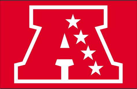 American Football Conference Primary Dark Logo History | Football ...