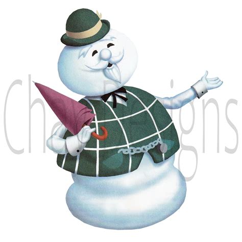 Sam the Snowman From Rudolph the Red Nose Reindeer PNG File, Christmas ...