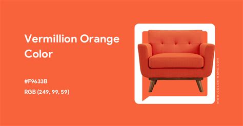 Vermillion Orange color hex code is #F9633B