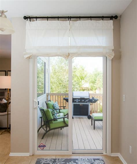 How To Put Curtains On A Patio Door