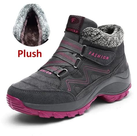 2019 Winter Running Shoes For Women Snow Boots Sneakers Women Warm ...