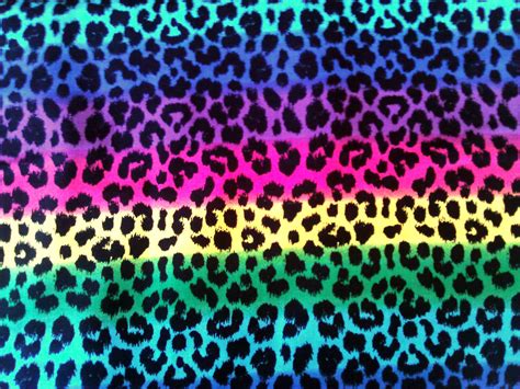 Rainbow Cheetah Wallpaper - WallpaperSafari