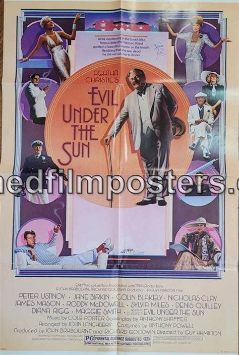 Evil Under the Sun – Signed Autographed Movie Posters