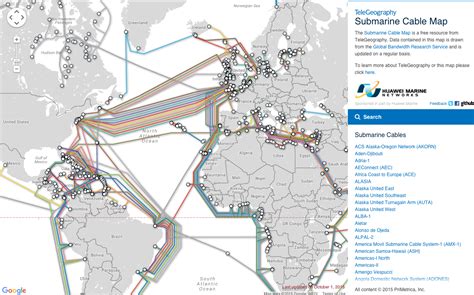 Submarine Cable Map