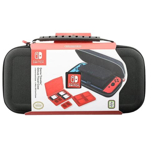 Nintendo Switch Game Traveler Deluxe Travel Case, Black - Walmart.com ...