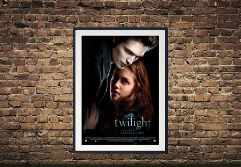 Twilight Movie Poster, Twilight Movie Canvas, Wall Decor,home Decor ...