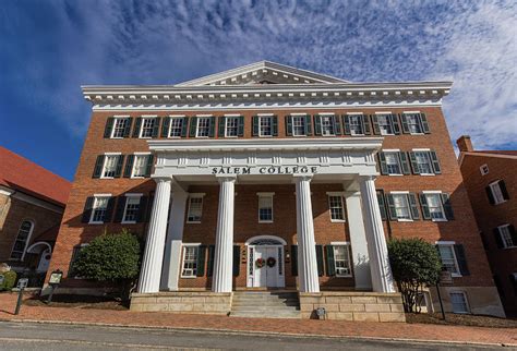 Main Hall at Salem College Photograph by Bryan Pollard - Pixels