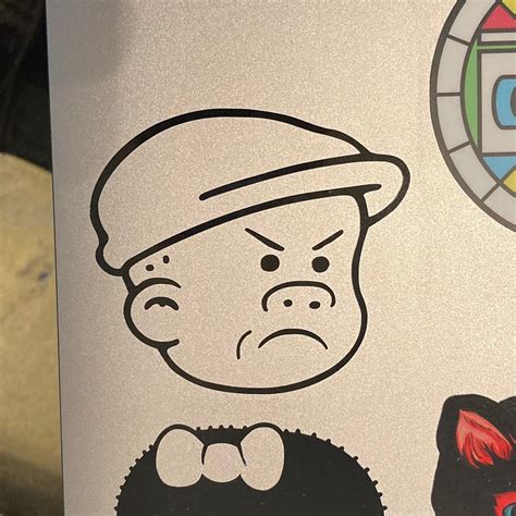 Frowning Sluggo Comic Strip Laptop Vinyl Sticker - Etsy