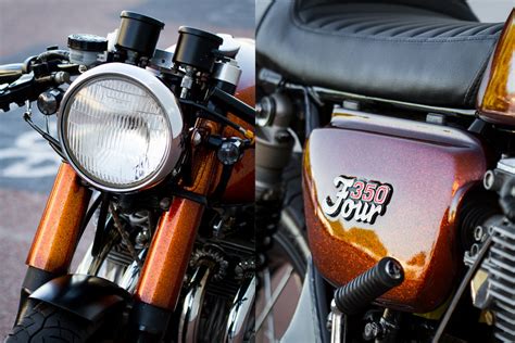 The Banshee - Andy's Honda CB350F - Return of the Cafe Racers